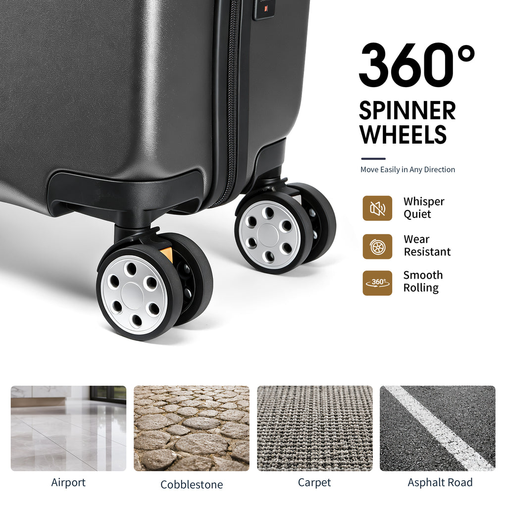 EASE 18" Carry-On with Cup Holder & Tissue Storage