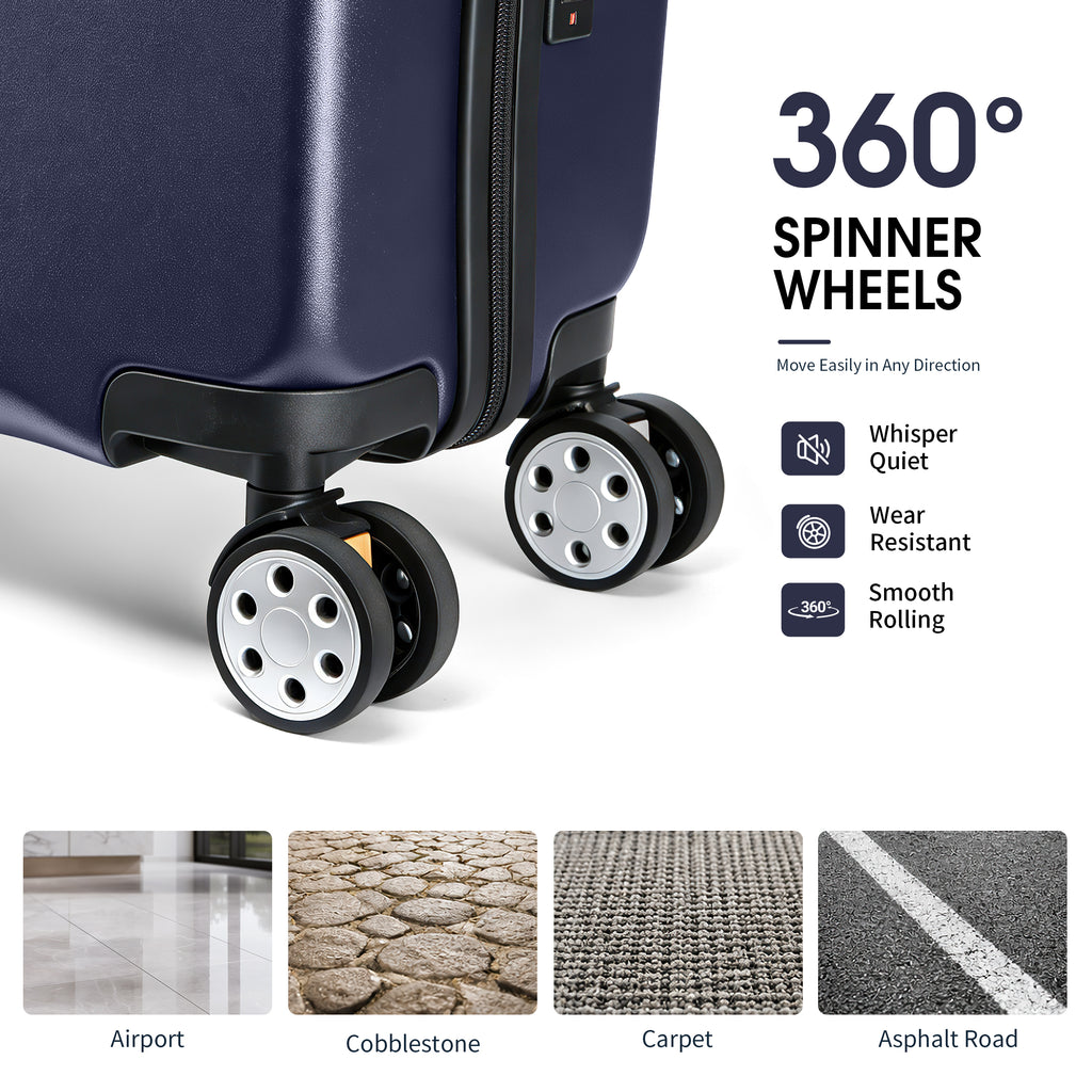 EASE 18" Carry-On with Cup Holder & Tissue Storage