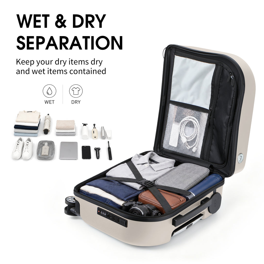 EASE 18" Carry-On with Cup Holder & Tissue Storage