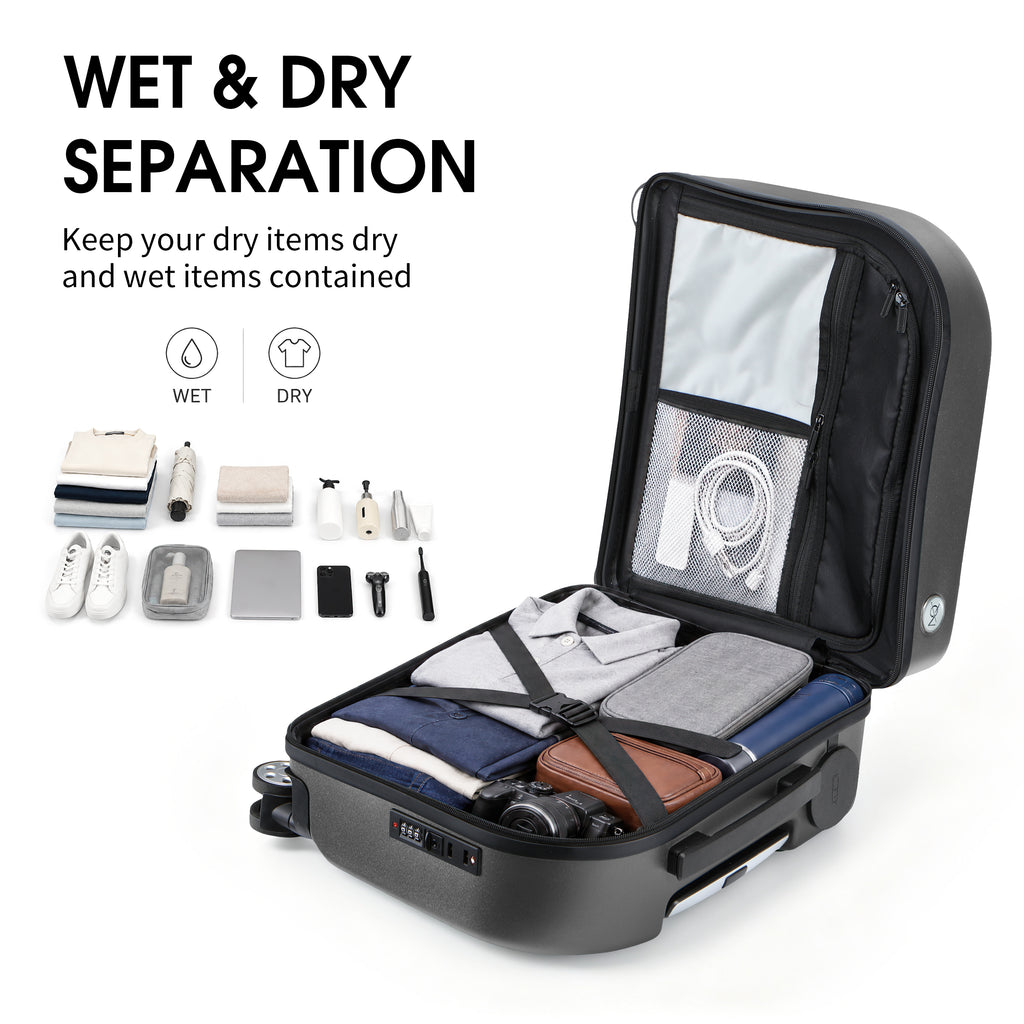 EASE 18" Carry-On with Cup Holder & Tissue Storage