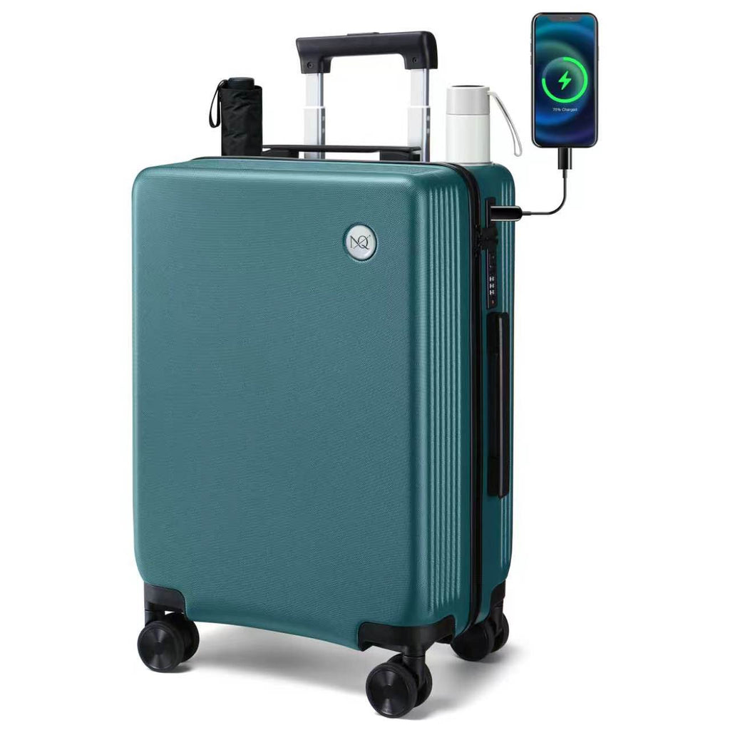 GO 20" Carry-On with Cup Holder, Umbrella Storage & Charging Port