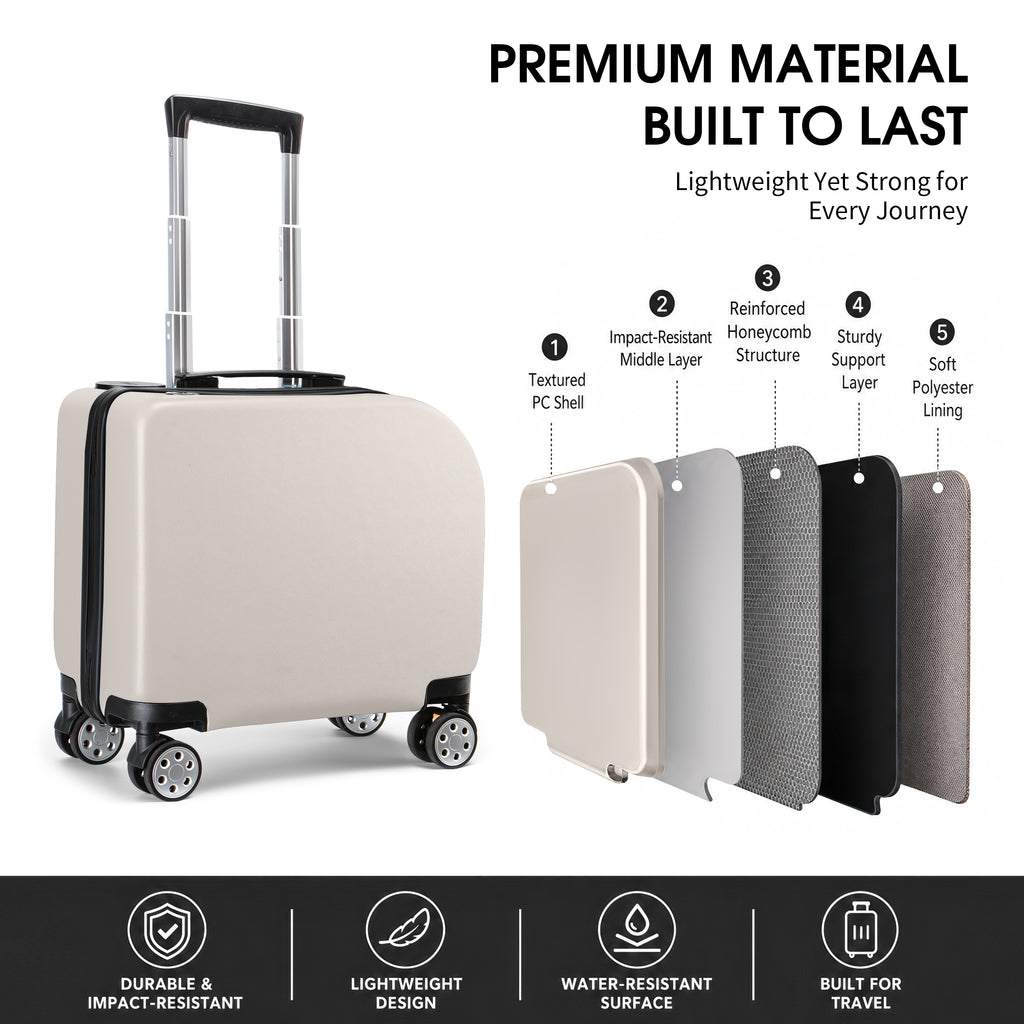 EASE 18" Carry-On with Cup Holder & Tissue Storage