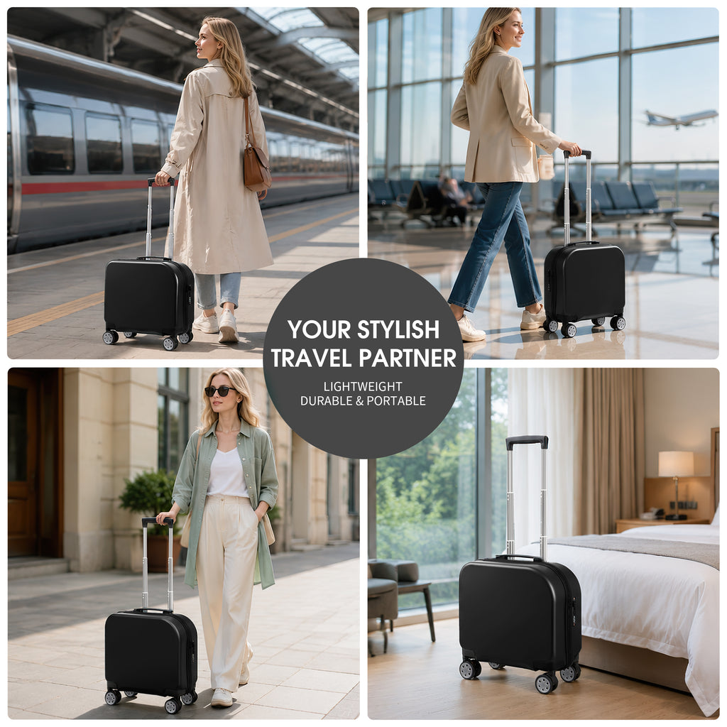 EASE 18" Carry-On with Cup Holder & Tissue Storage