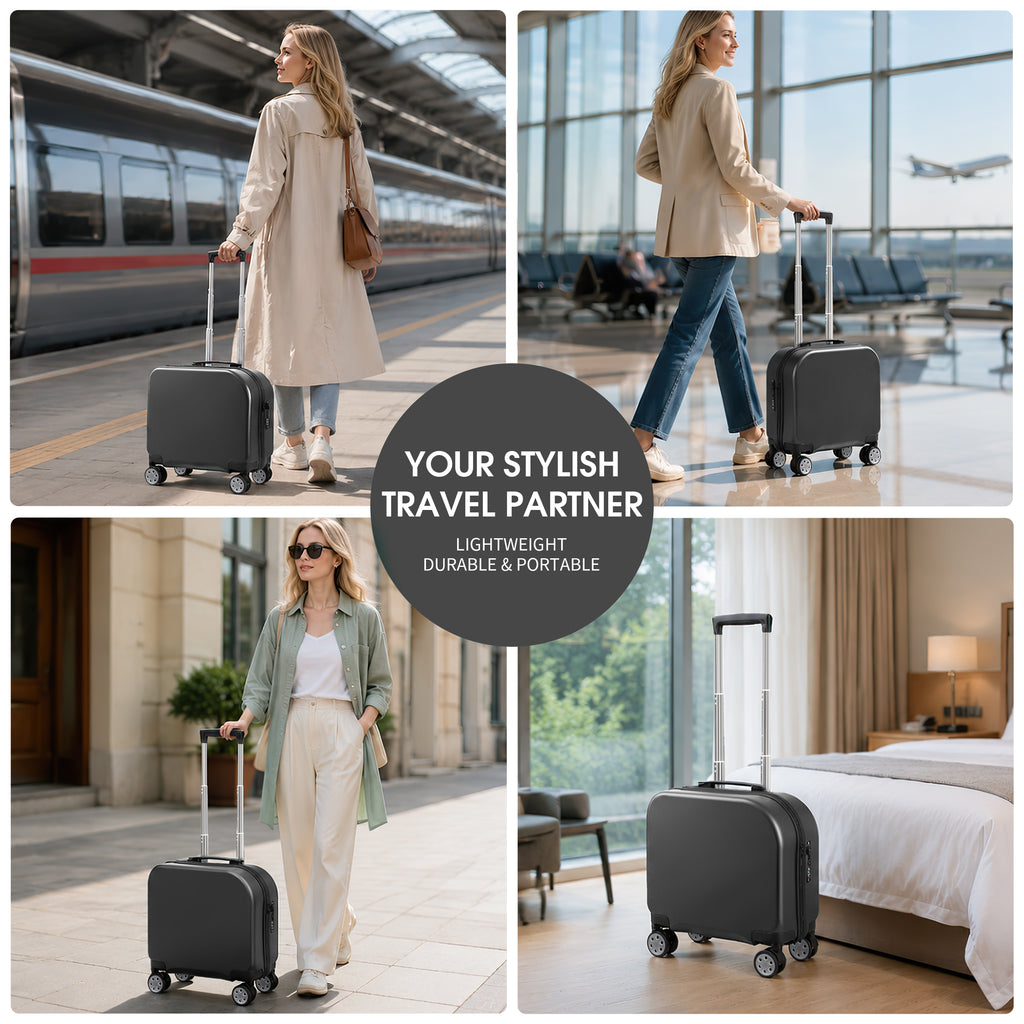 EASE 18" Carry-On with Cup Holder & Tissue Storage