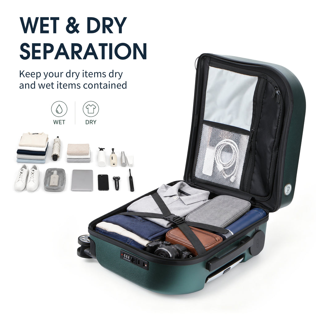 EASE 18" Carry-On with Cup Holder & Tissue Storage